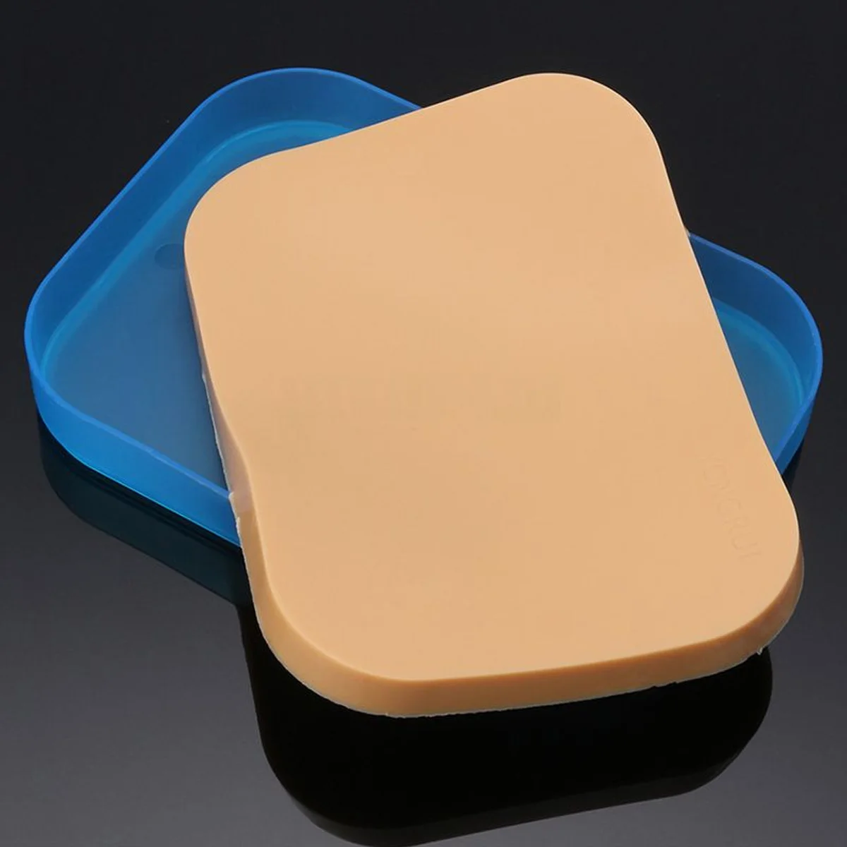 

New Medical Surgical Incision Silicone Suture Training Pad Practice Human Skin Model for Surgery Simulation Training 15x11x1.2cm