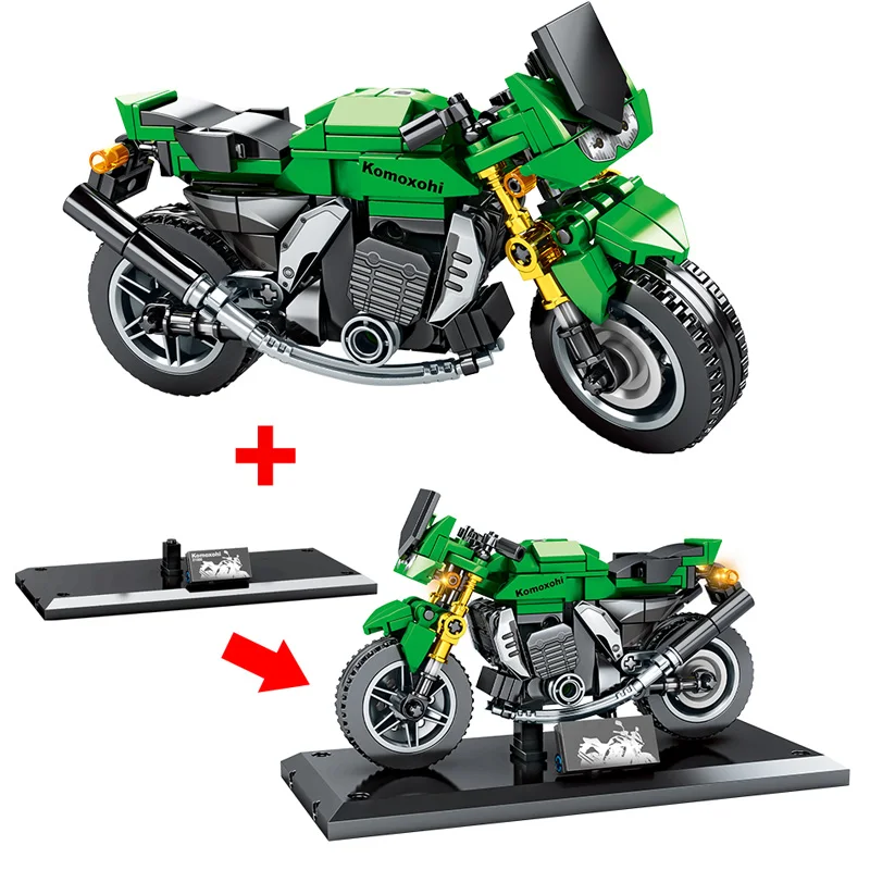 SEMBO City внедорожный мотоцикл Строительные блоки DIY Technic Street Racing сборные кирпичи