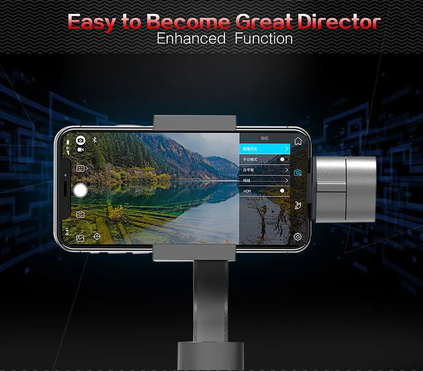 Boldragon S5 3 оси ручной карданный стабилизатор для мобильного телефона xiaomi iphone x XR 8 7 gopro 7 6 5 Экшн камера смартфон
