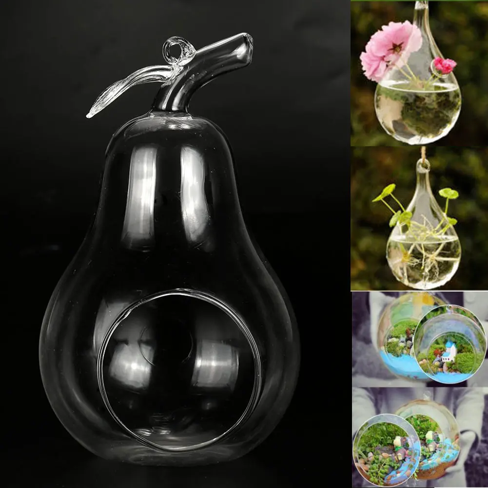 Подсвечник Candelabrum прозрачный креативный стеклянный 3D в форме кальянa домашние елочные игрушки в подарок