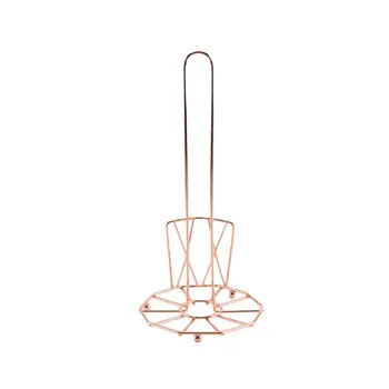 

Iron Paper Towel Holder Paper Stand European Style Iron Kitchen Paper Towel Stand Household Metal Paper Roll Countertop Holder