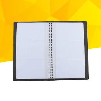 

Business Card Book 120 Slots PU Leather Credit Card Case Organizer for Office Use