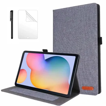 

For Samsung Galaxy Tab S6 Lite Case 10.4 Cowboy Flip Stand Cover Funda For Galaxy Tab S6 Lite SM P610 P615 Case +FilmPen
