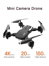Mini kamera drona 4K 1080P 4-osiowy samolot składany Quadrotor ciśnienie powietrza wysokość zabawki prezent tanie i dobre opinie SHELI CN (pochodzenie) Poniżej 12 min Brak quadcopter