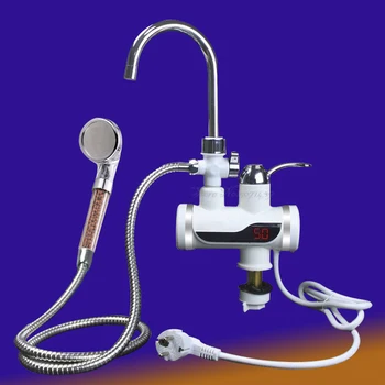 

Water Heater 3000w Bathroom Faucet Electric Screen Heater Lcd Faucet Without Groove