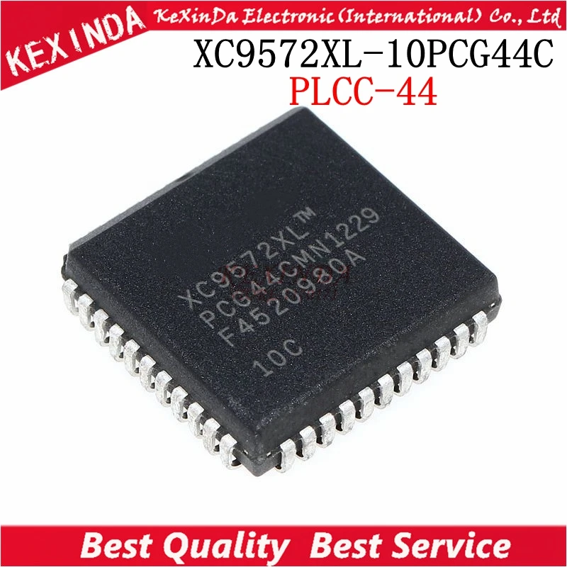 1PCS XC9572-10PCG44C XC9572 PLCC-44 new