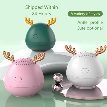 

Christmas Gift Bluetooth Speaker Home Outdoor Portable Cute Cartoon Antlers Wireless Mini For All Smartphones Subwoofer Suitable