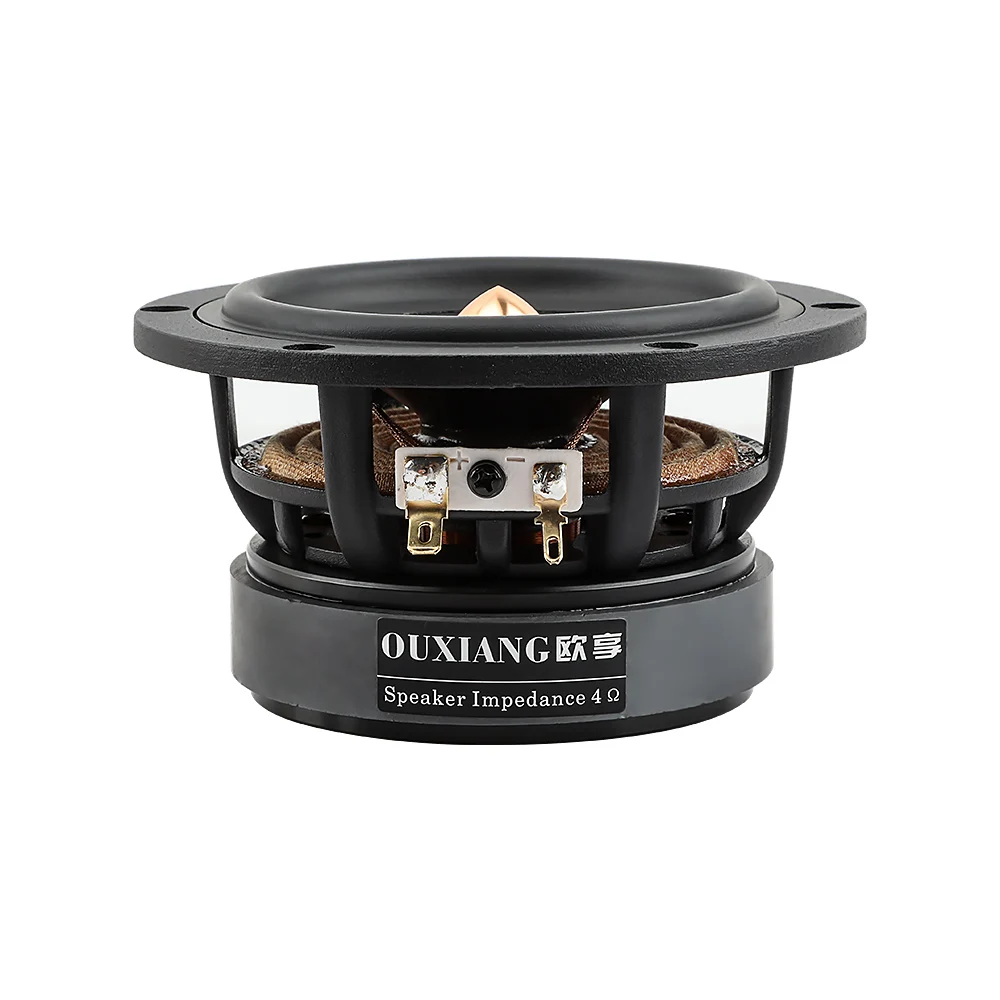 AIYIMA 1Pcs 4 Inch Midrange Bass Speaker 4 8 Ohm