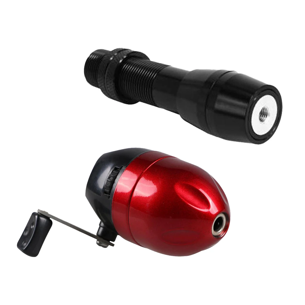 Bowfishing Reel Seat Spincast Reel With Fishing Reel Seat Gear Ratio 3.1:1 for Recvrve Compound Bow