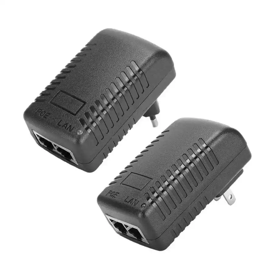 DC 24V/48V Power Adapter Plug POE Ethernet Injector Supply 1A/0 5A | Безопасность и защита