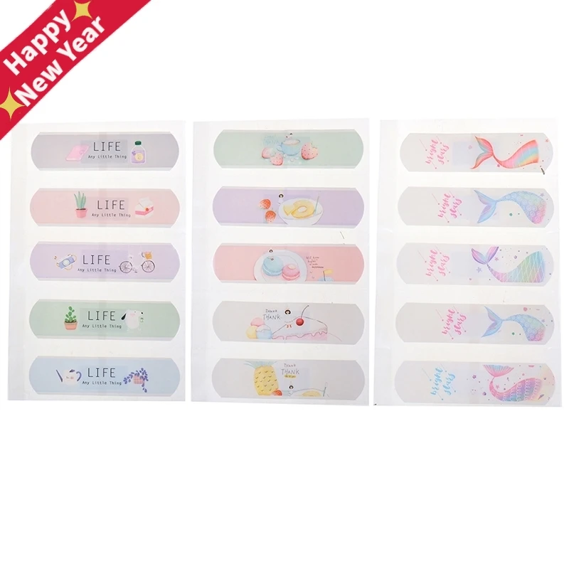 

20Pcs/lot Disposable Cute Band Aid Wound Sticker Kawaii First Aid Emergency Kit For Kids Children Adhesive Bandages Home