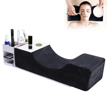 

Eyelash Pillow Flannel Memory Foam Lash Pillow Makeup Salon Grafting Eyelashes Curve Neck Pillow Eyelash Extensions Pillow Make