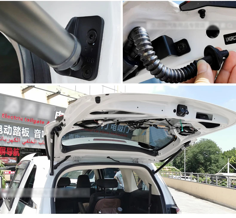 QHCP электрическая система для подъема багажника хвостовых ворот, легко управляемая подъемная задняя дверь, автозапчасти, пригодный для Tesla модель S модель 3 автоматическая