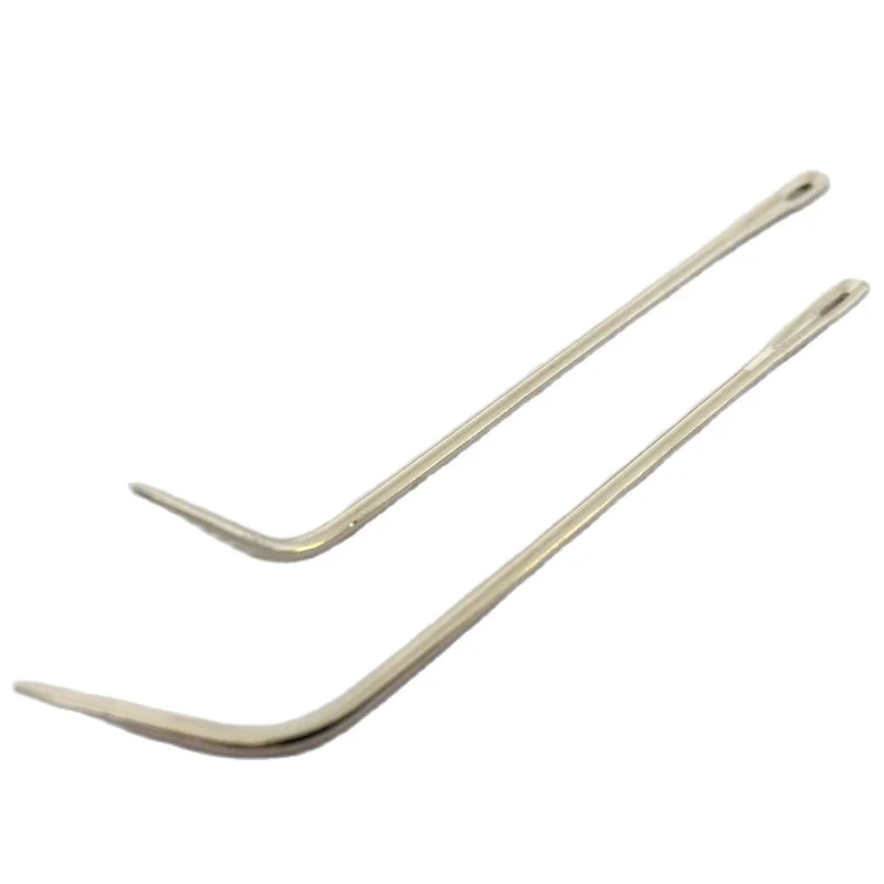 Long J TYPE Curved Needles Hair Weaving Thread Sewing Needles 25 pcs hair extensions tool lace wig needles