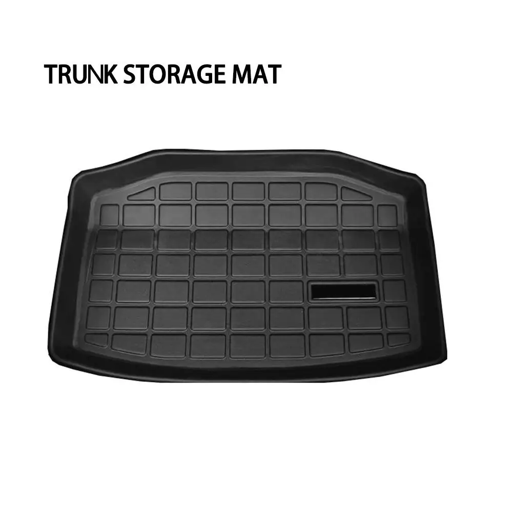Liseng Car Front Trunk Storage Mat Cargo Tray Trunk Waterproof Protective Pads Mat Compatible for Tesla Model 3 Front Box Mat