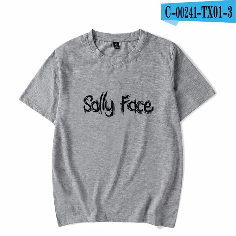 19 Футболка Sally Face, ужасная игра, женская и мужская футболка с коротким рукавом, летние повседневные хлопковые топы, хип-хоп Уличная одежда, футболки - Цвет: 19