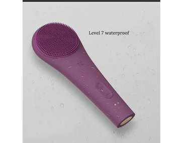 

Facial Cleanser Rechargeable Electric face brush Cleansing brush Pore Cleaning Apparatus Waterproof 4 Brush Heads 2 Gears