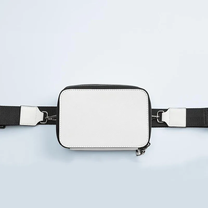 Casual Small Box Designer Bag Women's Shoulder Crossbody Bags 2021 New Fashion Pu Leather Wide Shoulder Strap Sac Messenger Bag