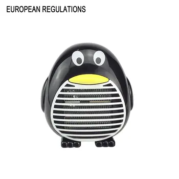 

Electric Penguin Heaters Mini Desktop Fan Heater With PTC Ceramic Heating Element Protection Heater For Office Living Room
