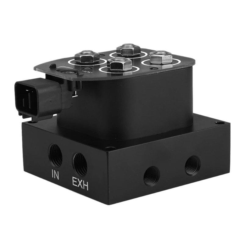 1/4 дюймов NPT 4 порта прямого действия воздушный клапан коллектор пневматическая подвеска пневматические сумки