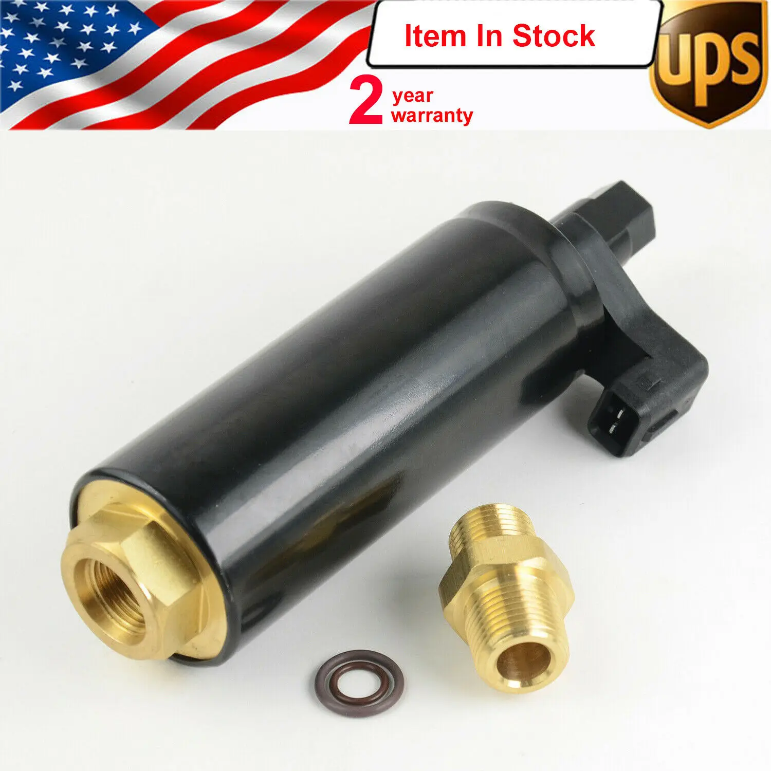 12V Fuel Pump MerCrusier OMC Volvo Penta 4.3L 5.0L 5.7L 3857650 3858261 3855958