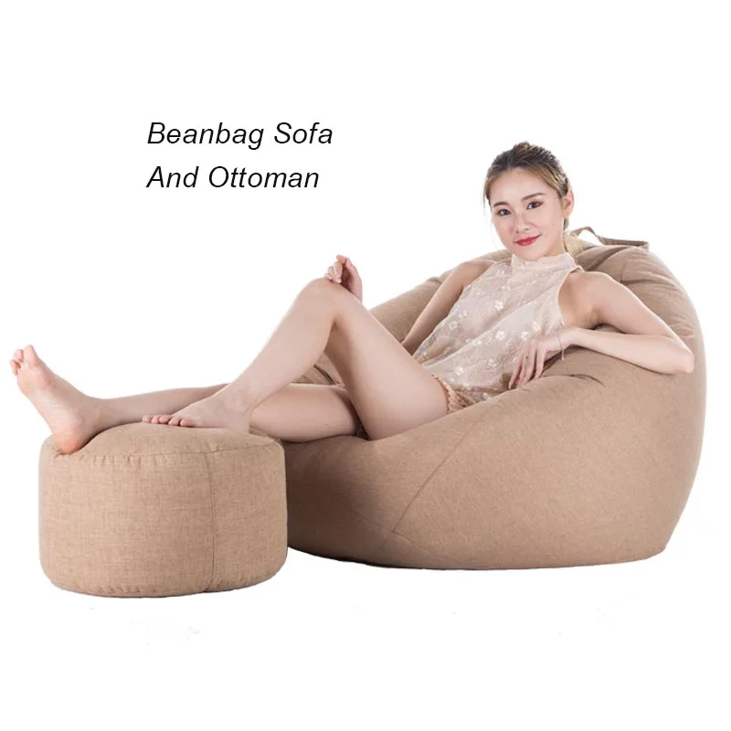 Кресло Beanbags кресло для спальни мебель гостиной сиденье пуф ножной табурет
