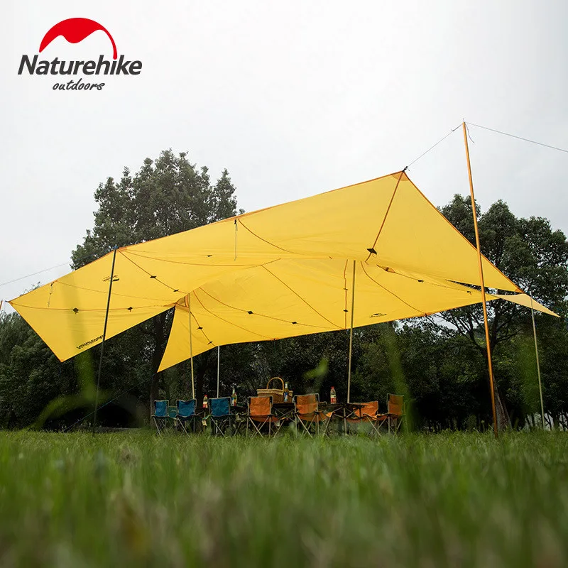 Палатка Naturehike туристическая силиконовая навес от солнца 20D защита дождя