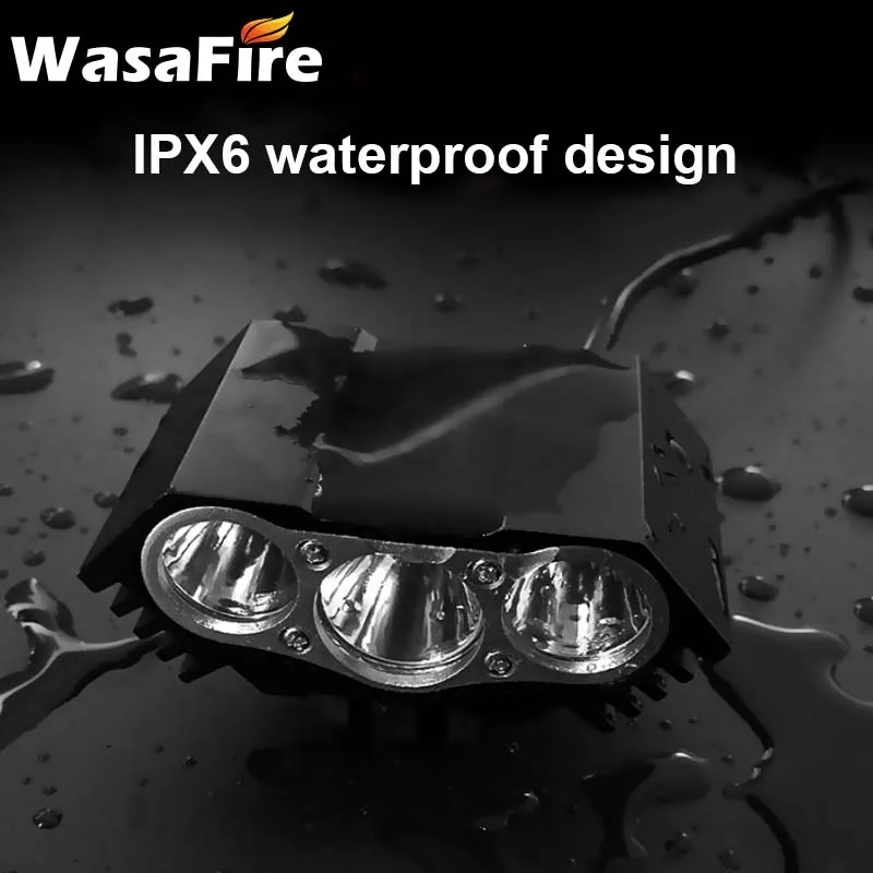 Waterproof 10000LM LED Bicycle Front Light 4 Mode Aluminum Bicycle Headlight for Bicycle Accessories