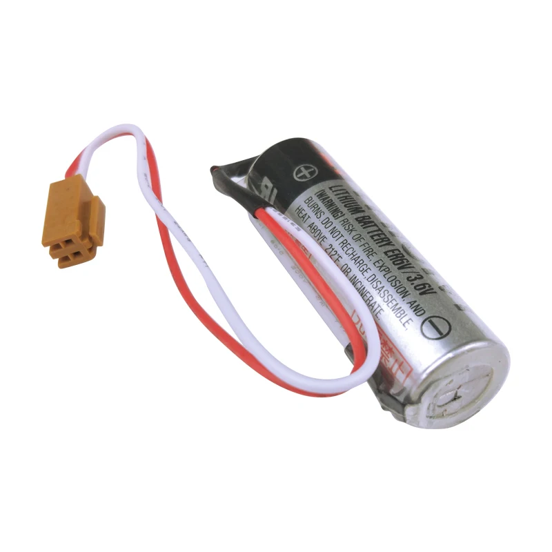 10 шт. оригинальная ER6V/3 6 V для Mitsubishi M70 M60 PLC батарея ER6VC119A ER6V119B 3 литиевая TOSHIBA