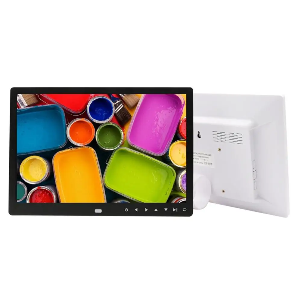 Koop Digitale Fotolijst 12 Inch Elektronische Digitale Fotolijst Ips Display Met Ips Lcd 1080P MP3 MP4 Video Speler