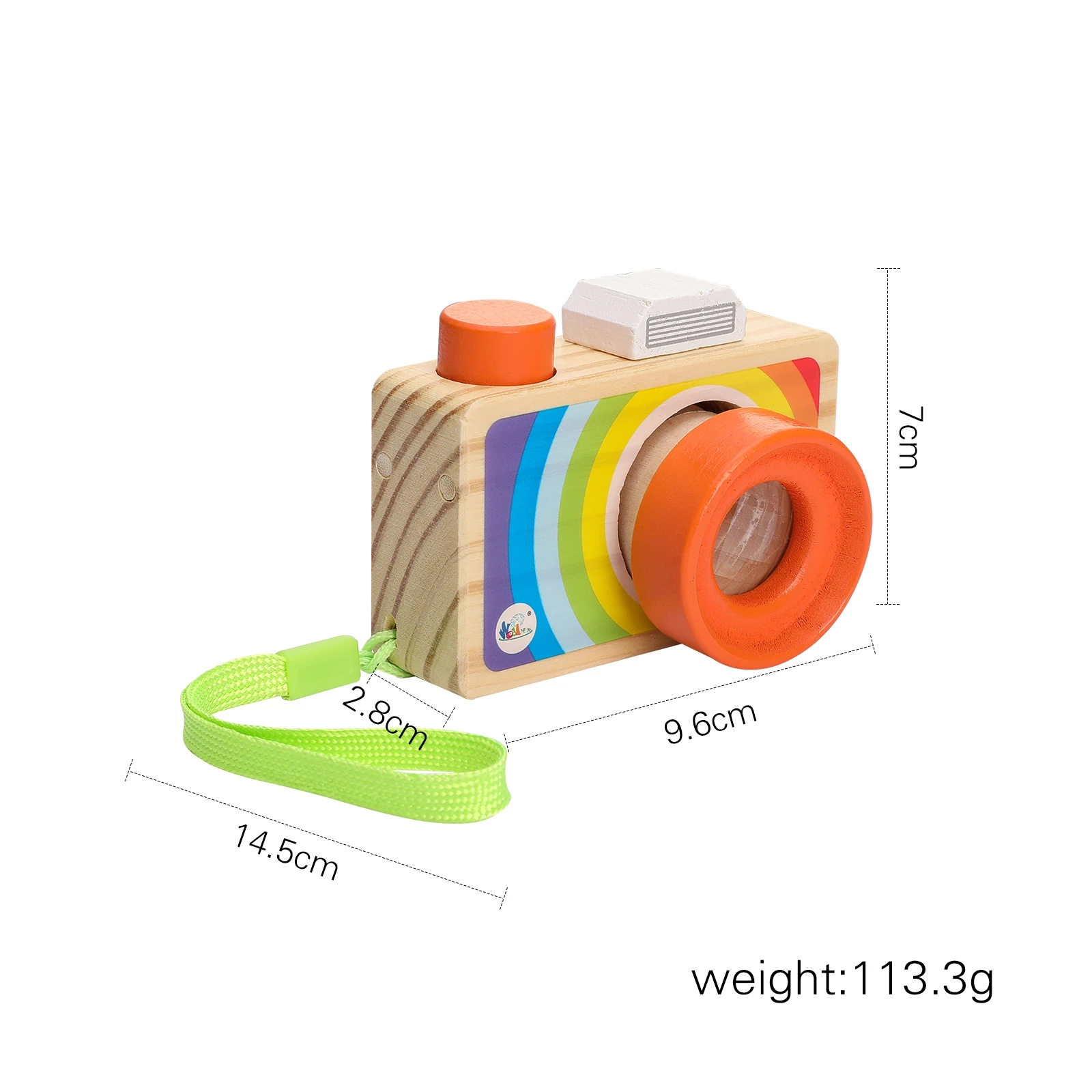 Cute Baby Toys Mini Hanging Wooden Camera Photography Toys for Kids Montessori Toy Gift Children Gift Room Decor DIY Presents