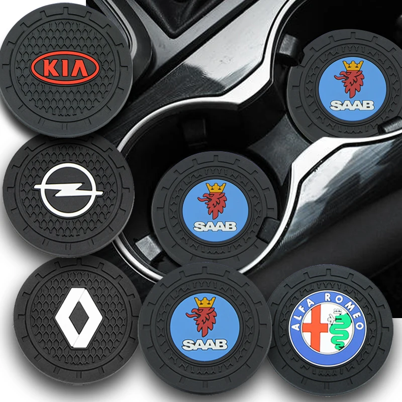 

1pcs Car anti-slip pad Cup Holder Mat Pad Bottle For Hyundai Santa Fe Sonata Solaris Azera Creta I30 Ix25 Tucson IX35 Car Goods