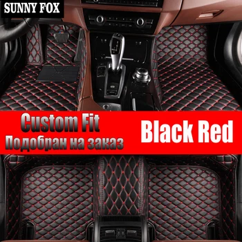 

Car floor mats for Toyota Yaris 5D special all weather heavy duty car-styling leather carpet floor liners(2005-now)