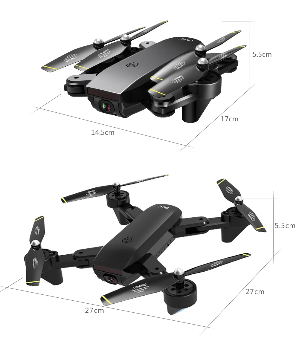 SG700-S 4K камера Квадрокоптер WiFi fpv Двойная камера Широкоугольный контроль ладони оптический поток жеста Фото Видео селфи RC Квадрокоптер