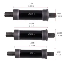 80 мм 100 мм велосипедный квадратный конический Нижний кронштейн оси для езды на снегу