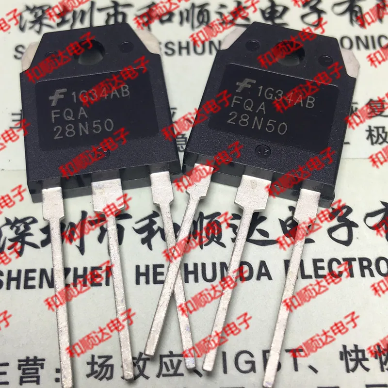 2 шт./FQA28N50 TO-3P 500V 28A TO3P