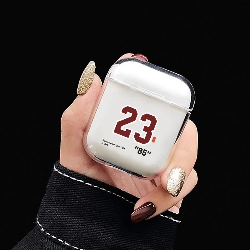Модный уличный тренд для AirPods 1 2 Pro Чехол прозрачный жесткий Bluetooth гарнитура защитный чехол для air pods Pro милый чехол коробка - Цвет: for AirPods 1 2