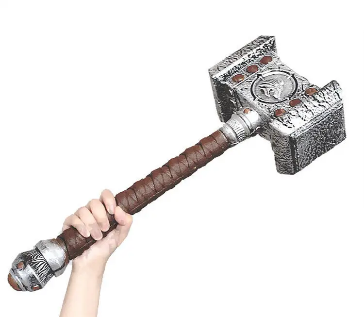 [Верх] 1:1 весы 55 см WOW плену думхаммер оружие молоток Коллекционная модель