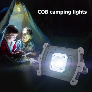 

COB LED Searchlight Portable Flashlight Glare Torch for Outdoor Multi-function Long Shots Lamp Hunting Camping