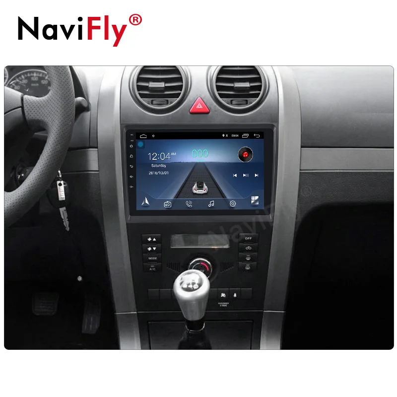 Sale NaviFly Android 8.1 Car GPS Navigation for Haval Hover Greatwall Great Wall H5 H3 Car Multimedia Player with WIFI BT RDS AM HD 5