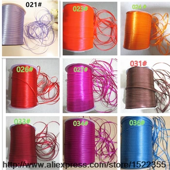 

20 / meter 3mm single-sided ribbon ribbon fine balling balloon