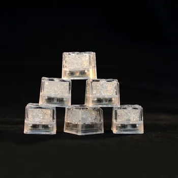 

12 pcs Party Decorative LED Ice Cubes Light Multi-Color Liquid Sensor Ice Cubes Light LED Glow Light Drinking Wine Wedding Party