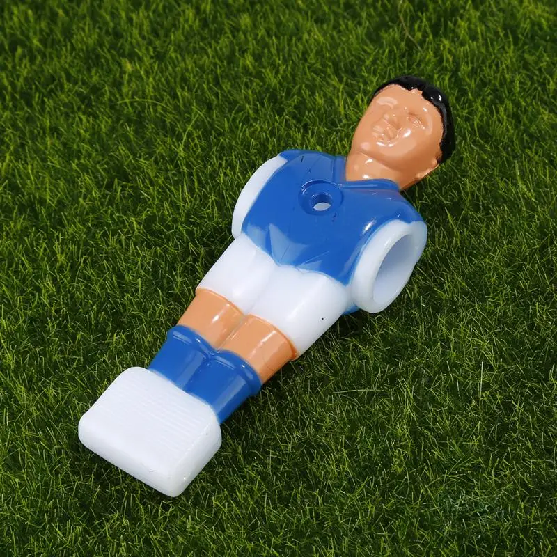 New Hard Plastic 22pcs Red&Blue Football Table Men Player With Screws Soccer Table Tournament Doll Football Machine Accessories