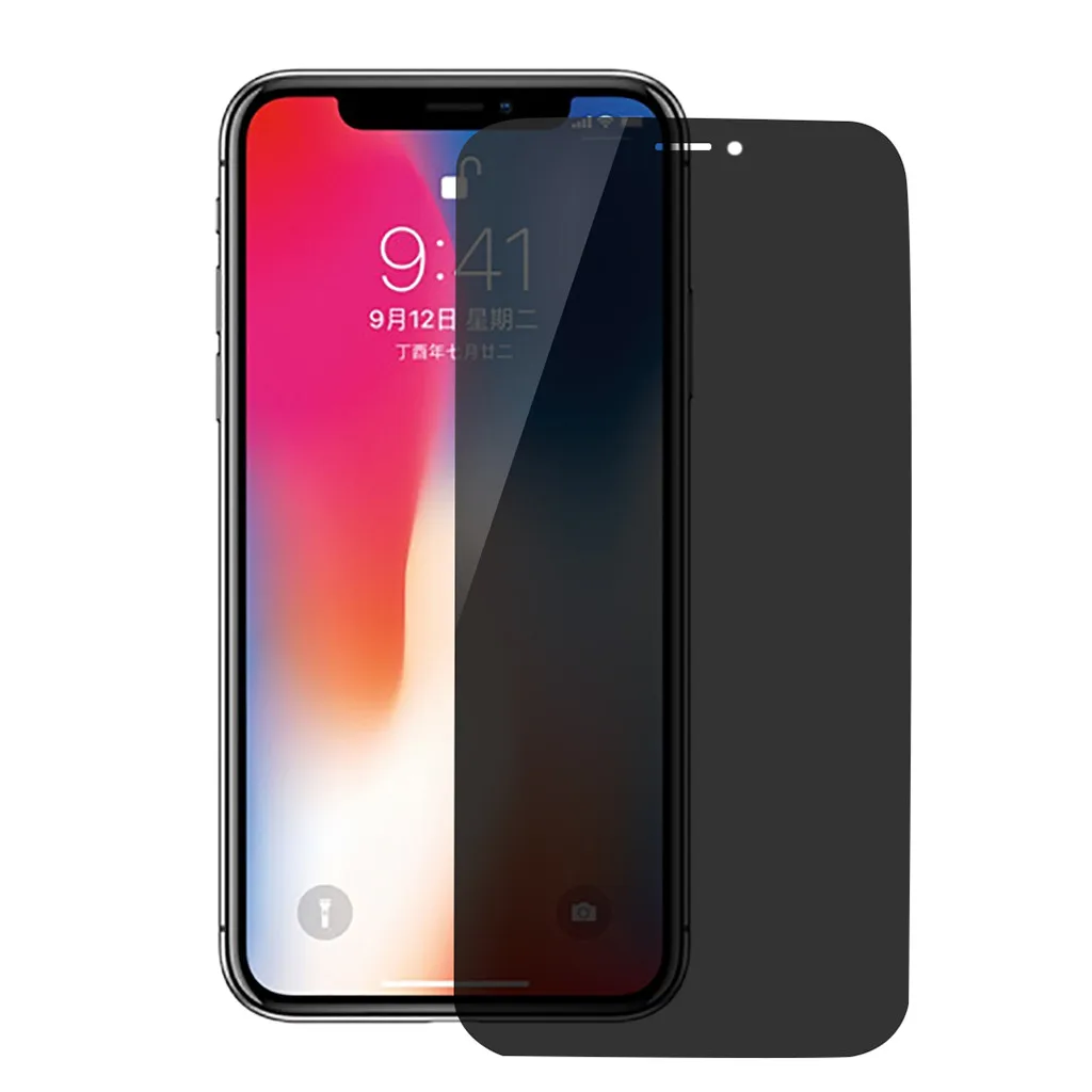 Защита экрана с антибликовым покрытием для iPhone X XS XR Max 10D закаленное стекло полное