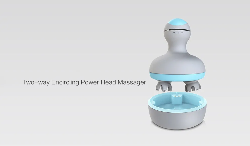 Youpin MINI head massager 3D stereo massage two way surround Four Wheel Rotation 6 kinds of massage manual massage instrument (2)