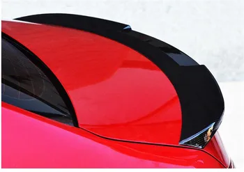

Car styling U.S. Edition Car decoration accessories ABS free punching fixed wing tail For Mazda 3 Axela 2017 2018