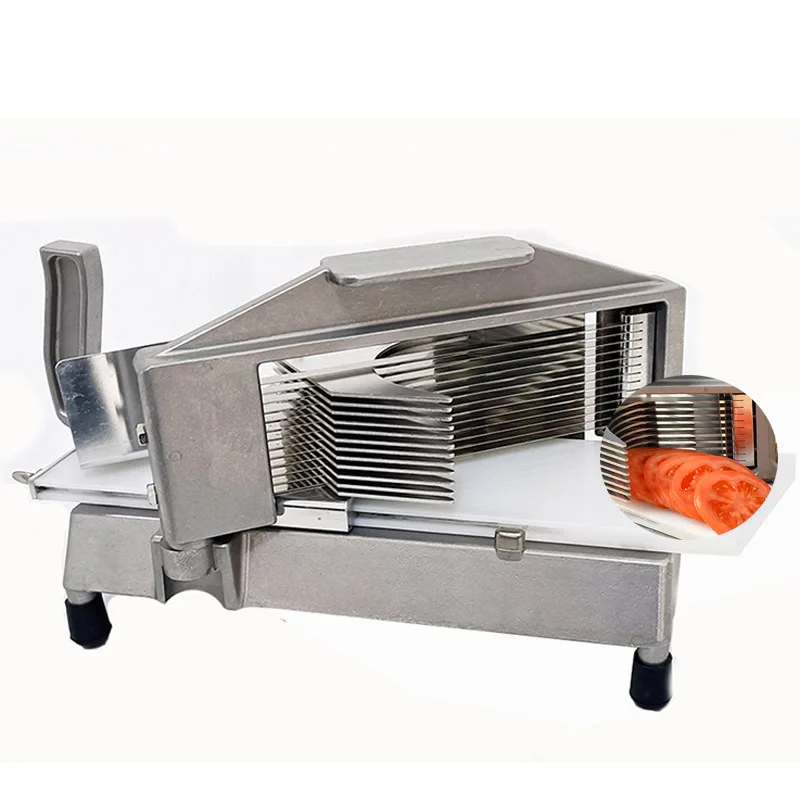 Stainless Steel Tomato Slicer Machine For Sale /Vegetable Cutter 4.5/6.5mm Knife Distance