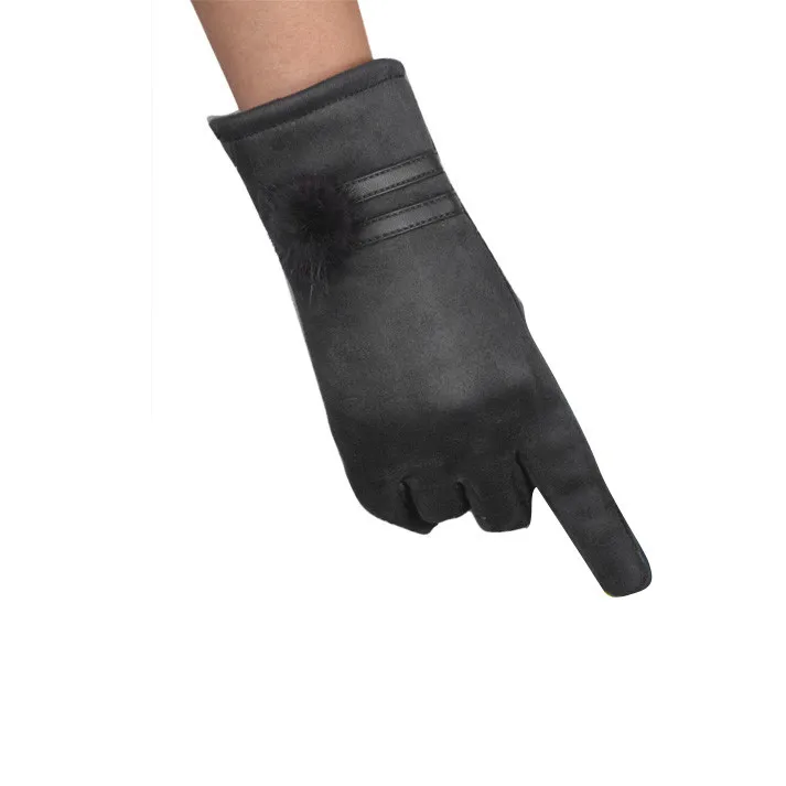 Новые женские перчатки зимние женские вельветовые зимние супер перчатки теплые портативные гарнитура беспроводная уличные перчатки
