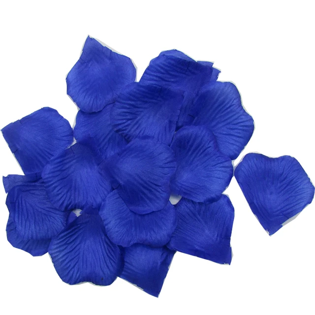 100Pcs/Pack Multiple Colour Artificial Silk Rose Flower Petals for Wedding  Party Valentine Day Table Flower