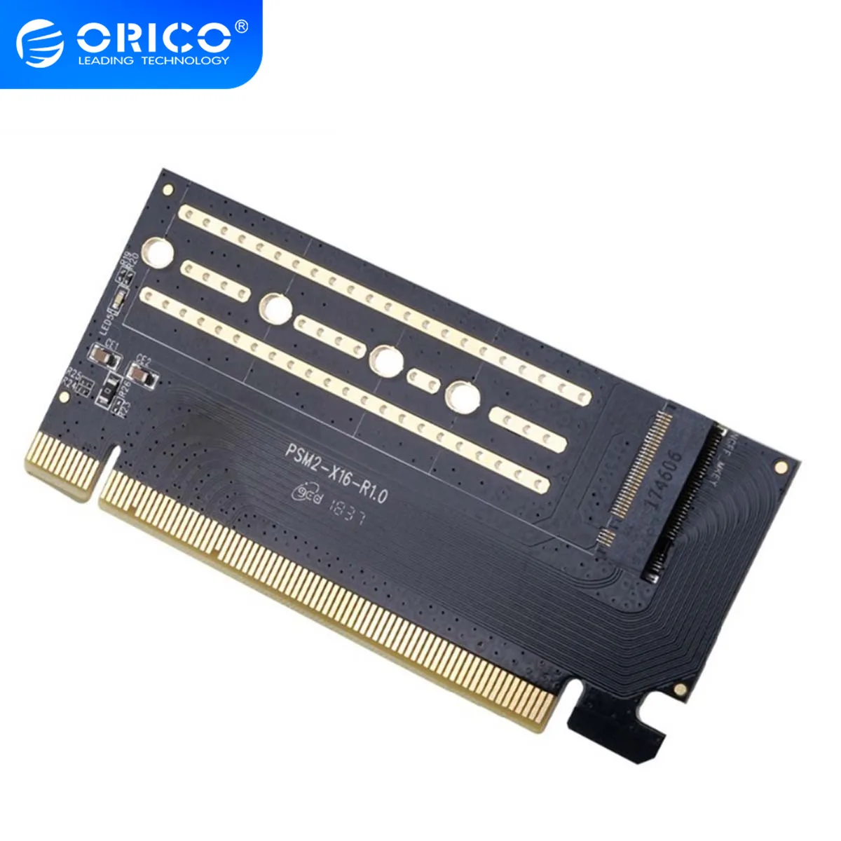 Карта расширения ORICO PCI E M.2 NVME к 3 0 X16 Расширительная карта M key интерфейс Поддержка